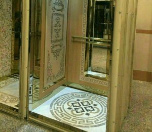 آسانسور پهلوان سورنا فخر ایرانیان در شیراز