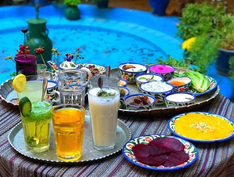 باغ رستوران لیالی شیراز
